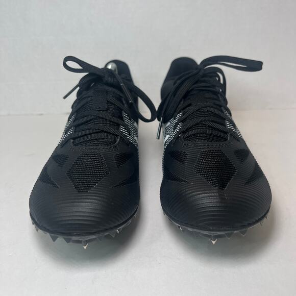 Asics Men's Hyper MD 6 Track & Field Spikes Running Shoes Black White Size 8 - Picture 2 of 11